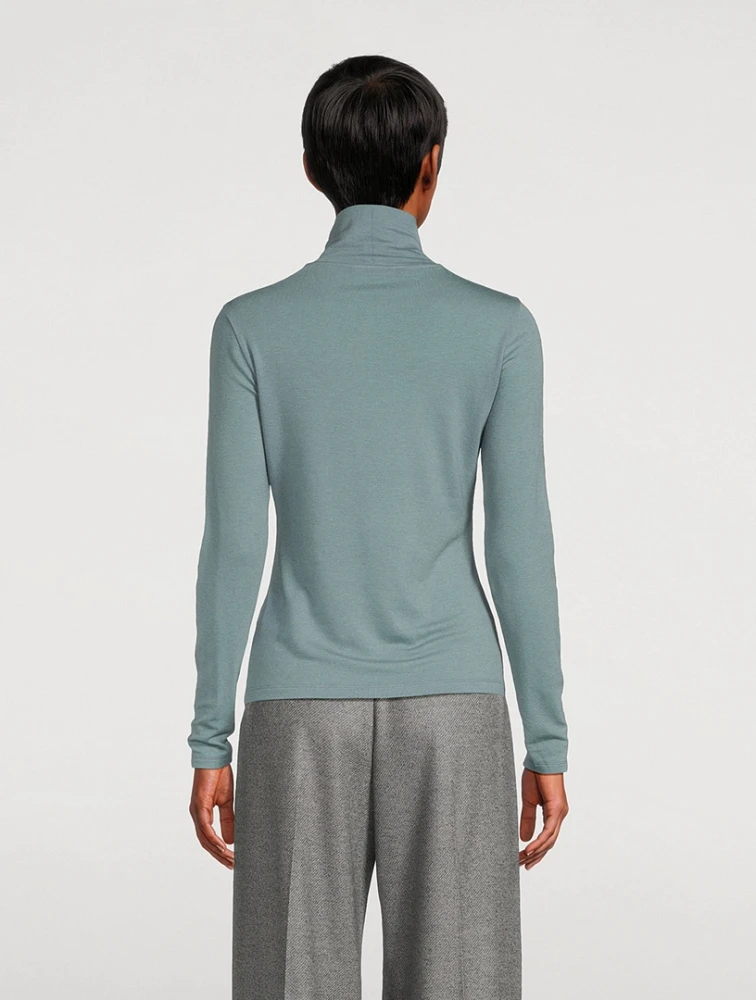 Jersey Turtleneck