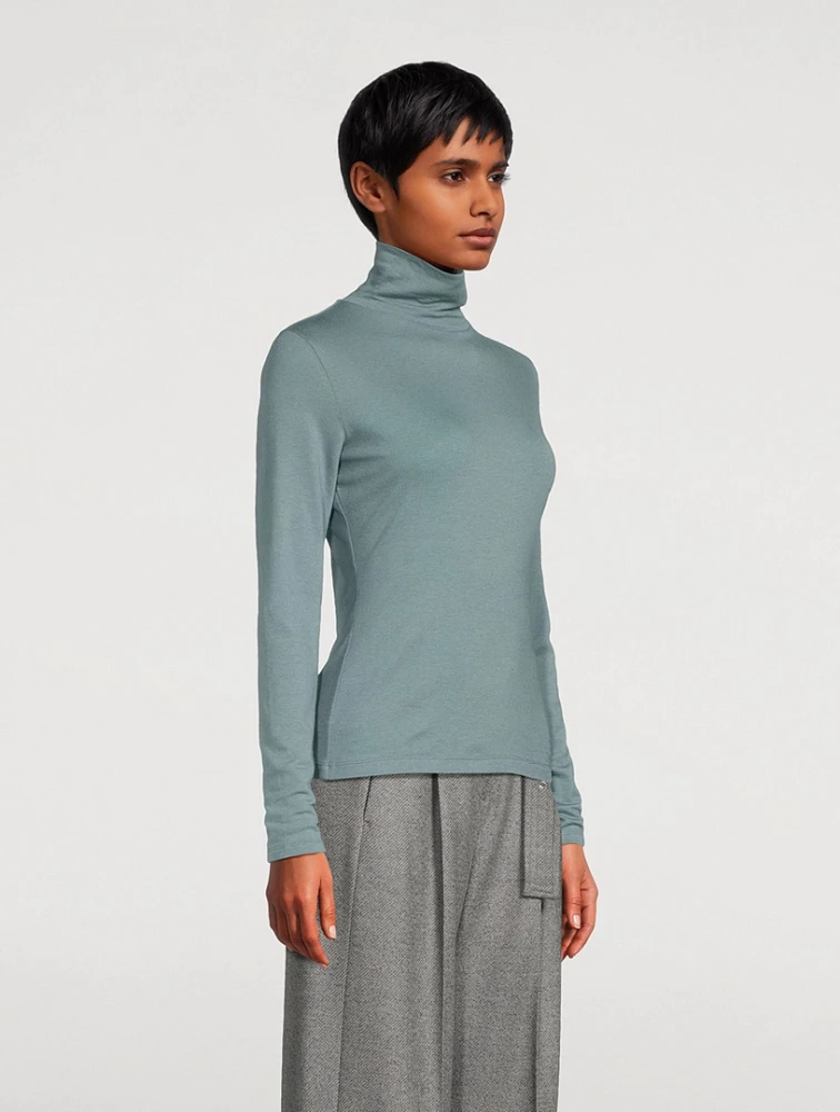 Jersey Turtleneck