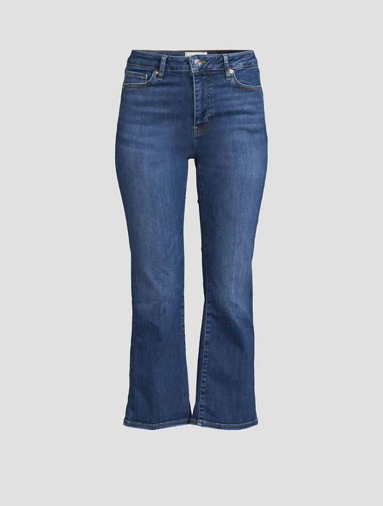 Le Crop Mini Bootcut Jeans