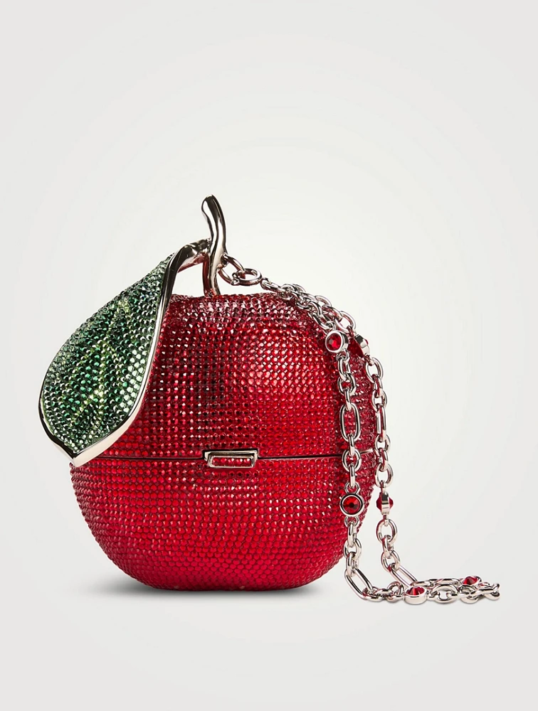 Apple Sweetie Crystal Clutch