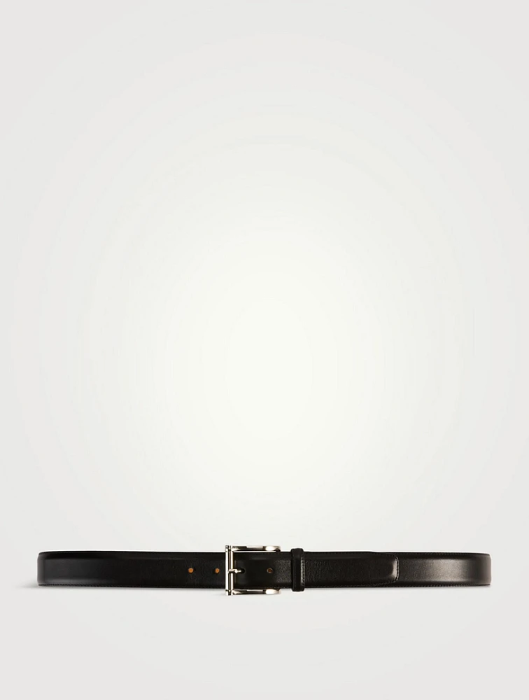 Carbon Leather Belt