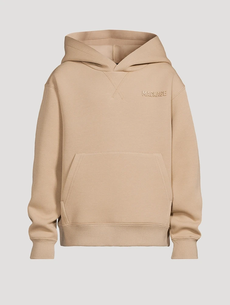 Kids Dru-R Double-Face Jersey Hoodie