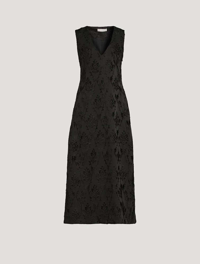 Elara Fil Coupé Midi Dress