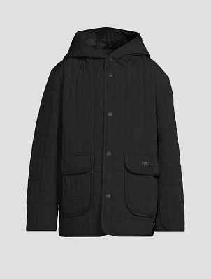 Kids Spencer Vertical-Quilted Light Down Jacket