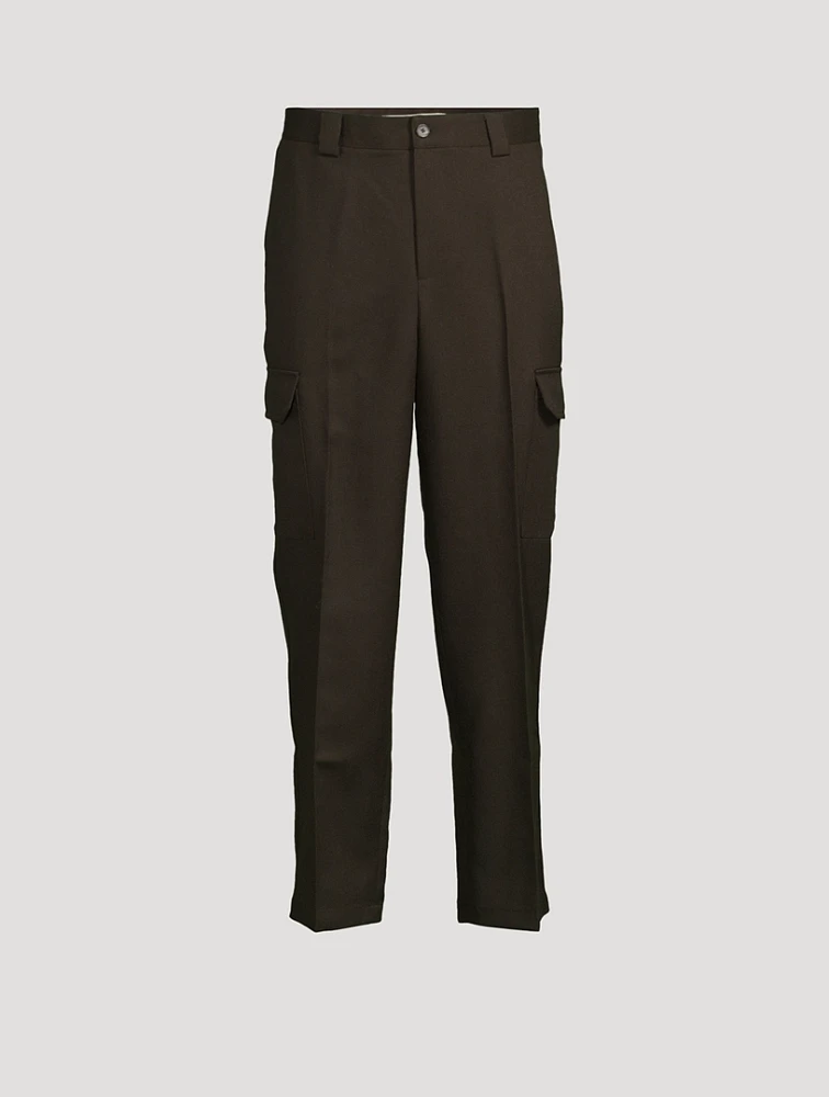 Wool Cargo Trousers