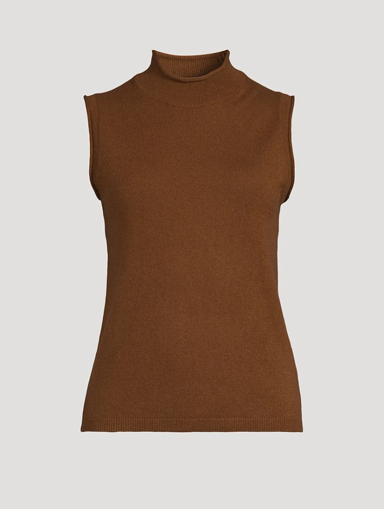 Mahalia Sleeveless Cashmere Sweater