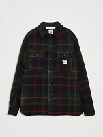 Roy Roger's x Dave's NY Oversized Shirt Check Print