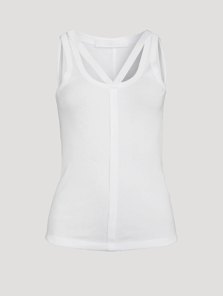 Strap Racer Tank Top