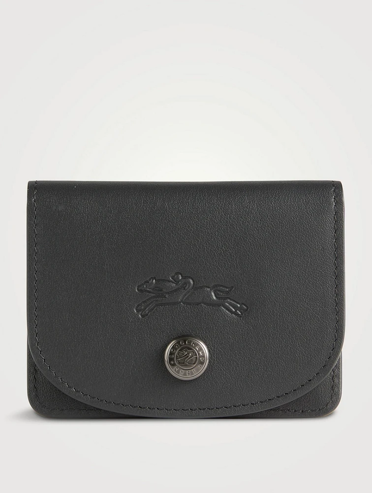 Le Pliage Xtra Leather Card Holder