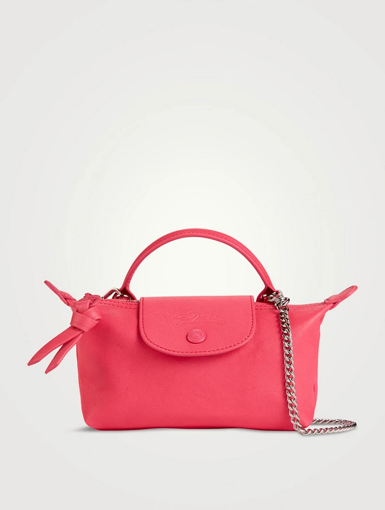 XS Le Pliage Xtra Leather Pouch