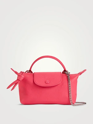 XS Le Pliage Xtra Leather Pouch