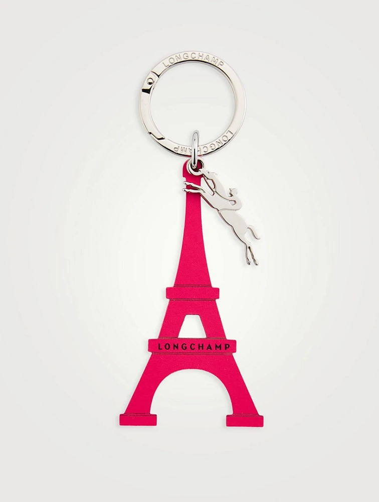 Le Pliage Original Leather Keyring