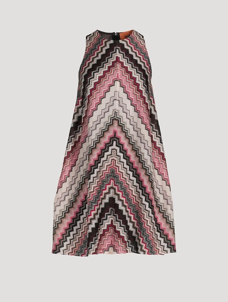 Chevron Mini Dress