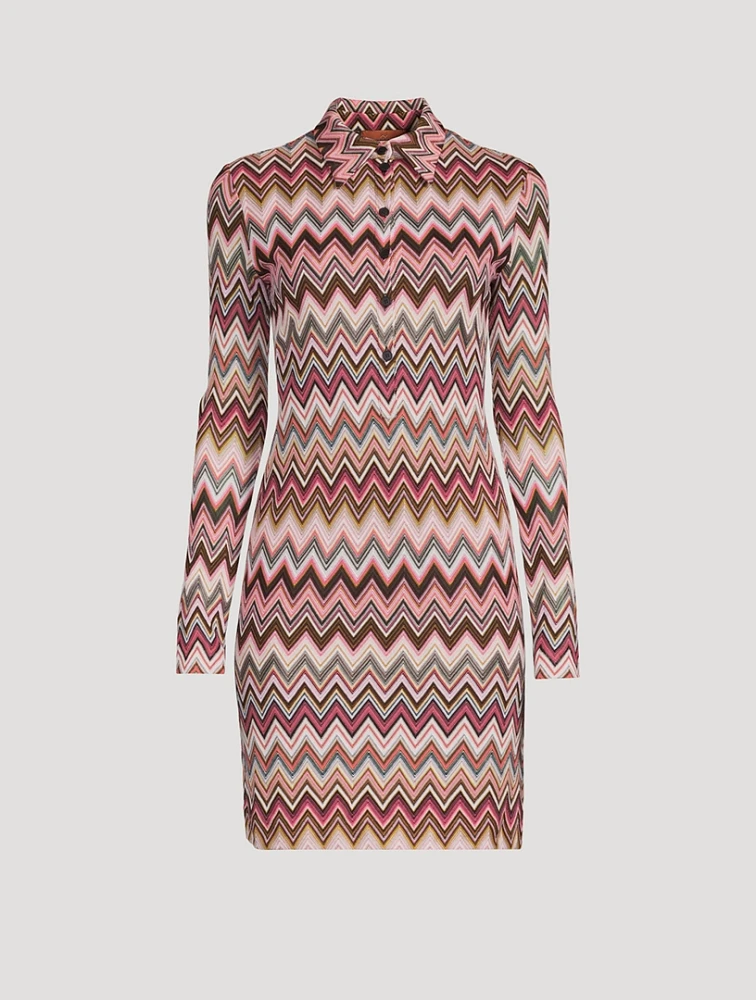 Polo Dress Chevron Print
