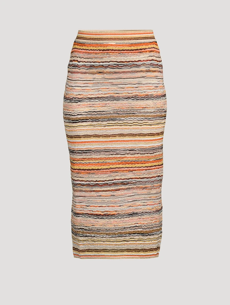 Knit Pencil Skirt