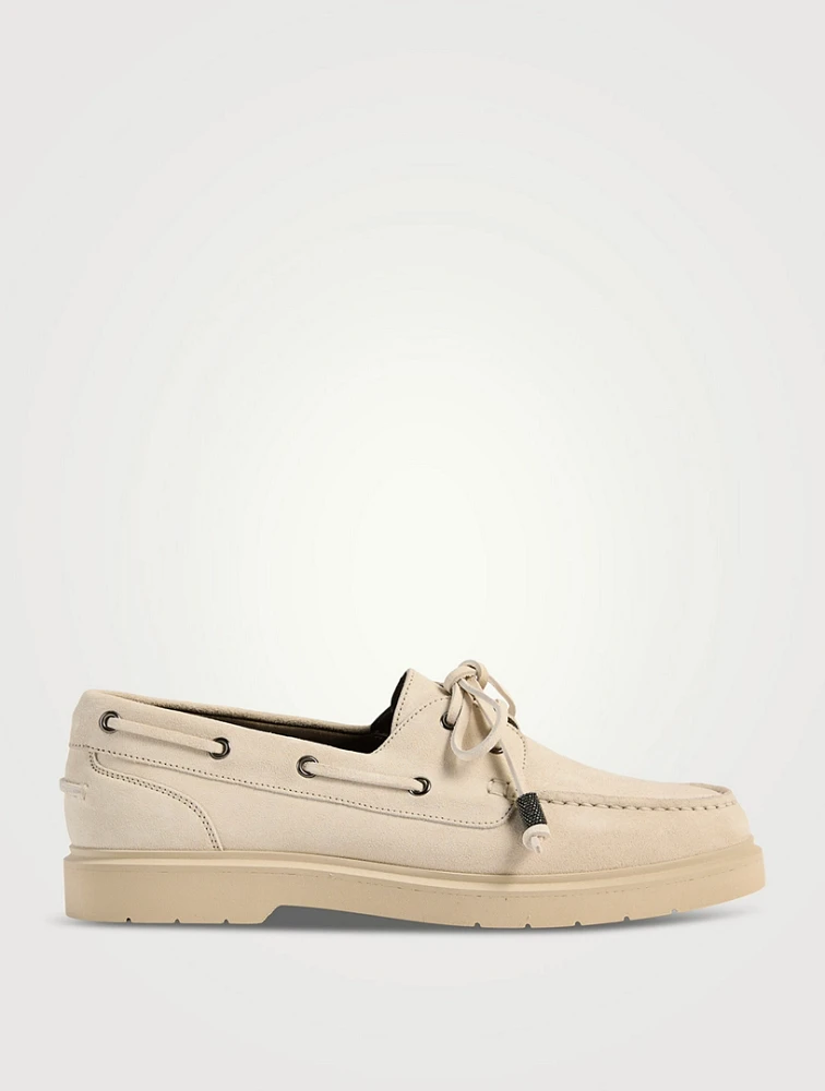 Sail Suede Boat Shoes