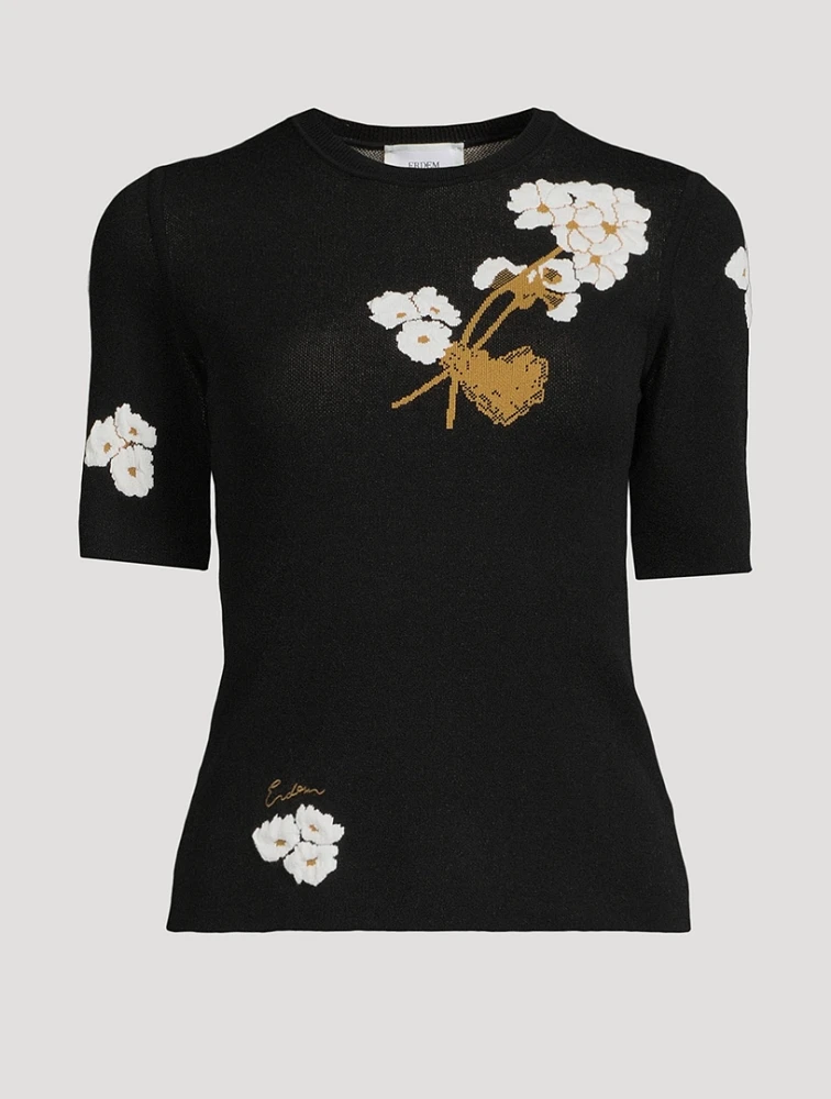 Short-Sleeve Sweater
