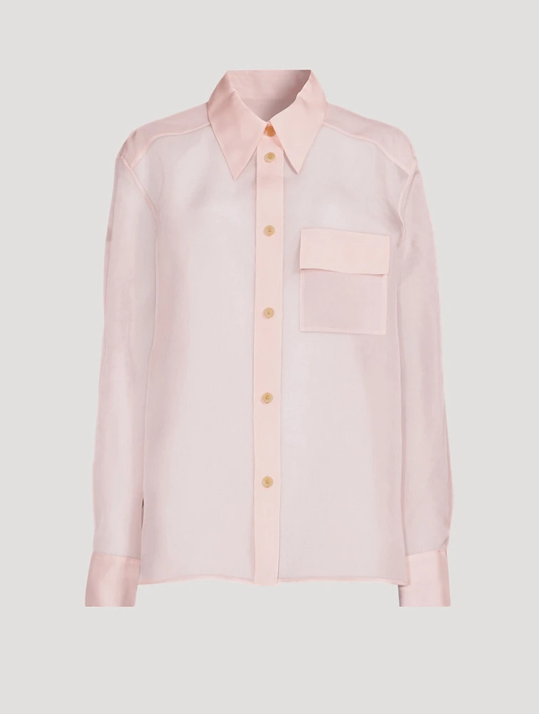 Yatty Silk Organza Shirt