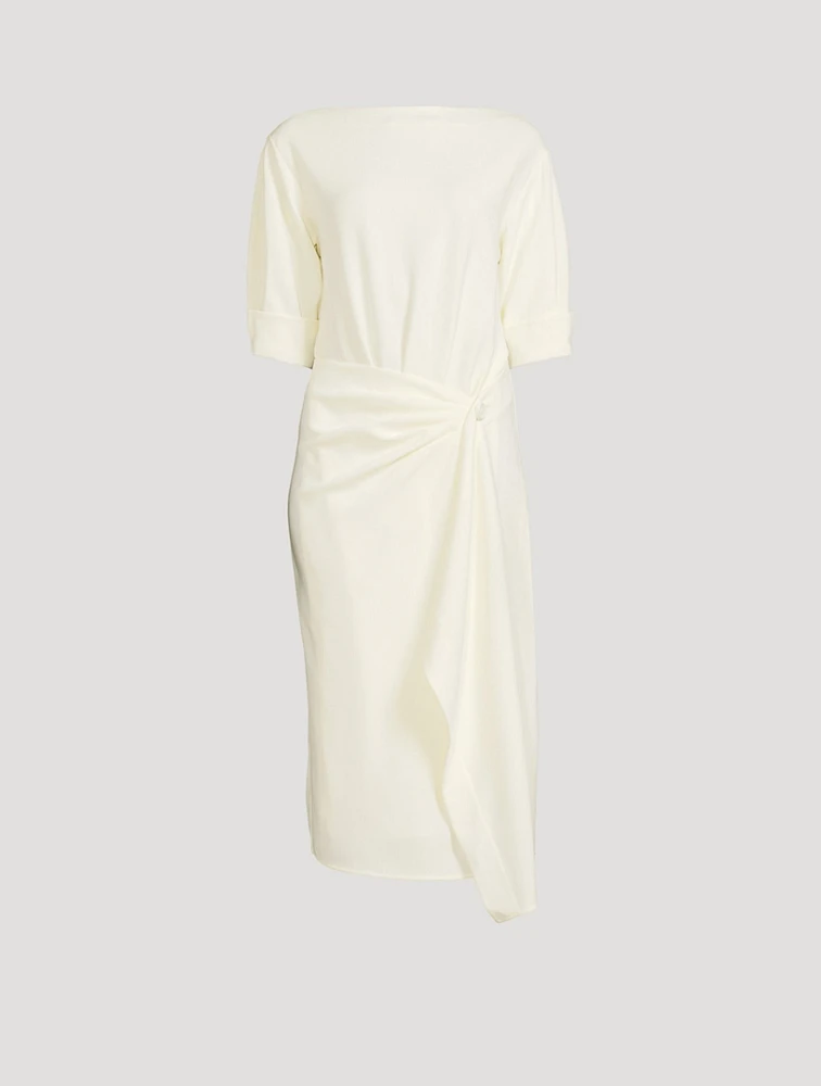 Maisie Draped Midi Dress