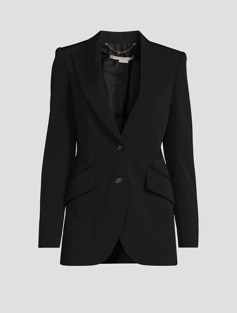 Iconic Stretch Wool Blazer