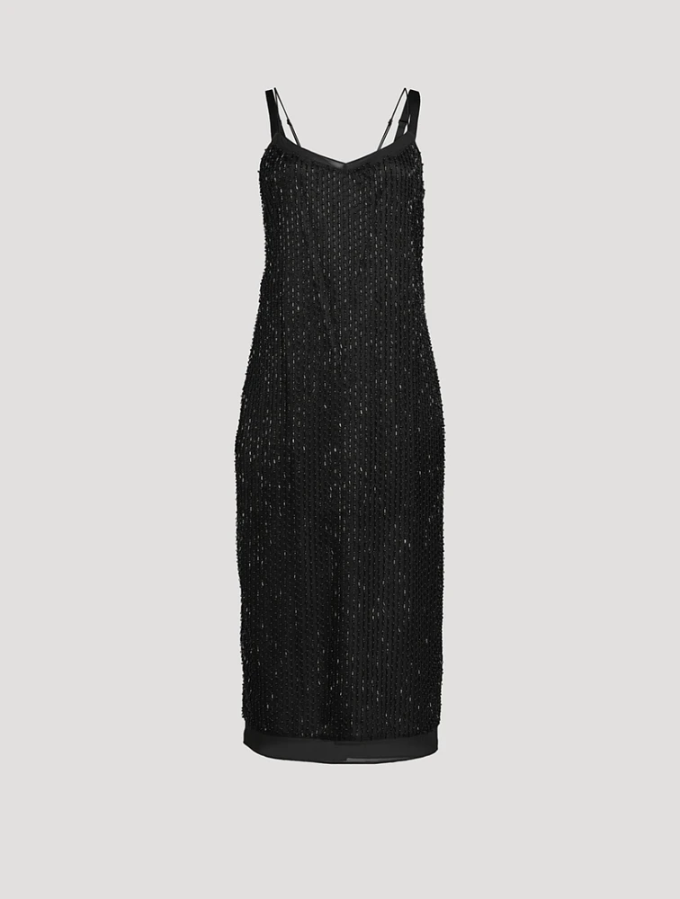 Beaded Slip Dress