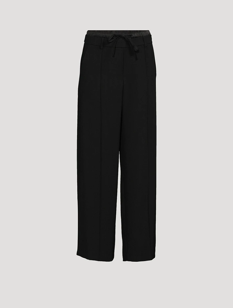 Double-Waistband Trousers