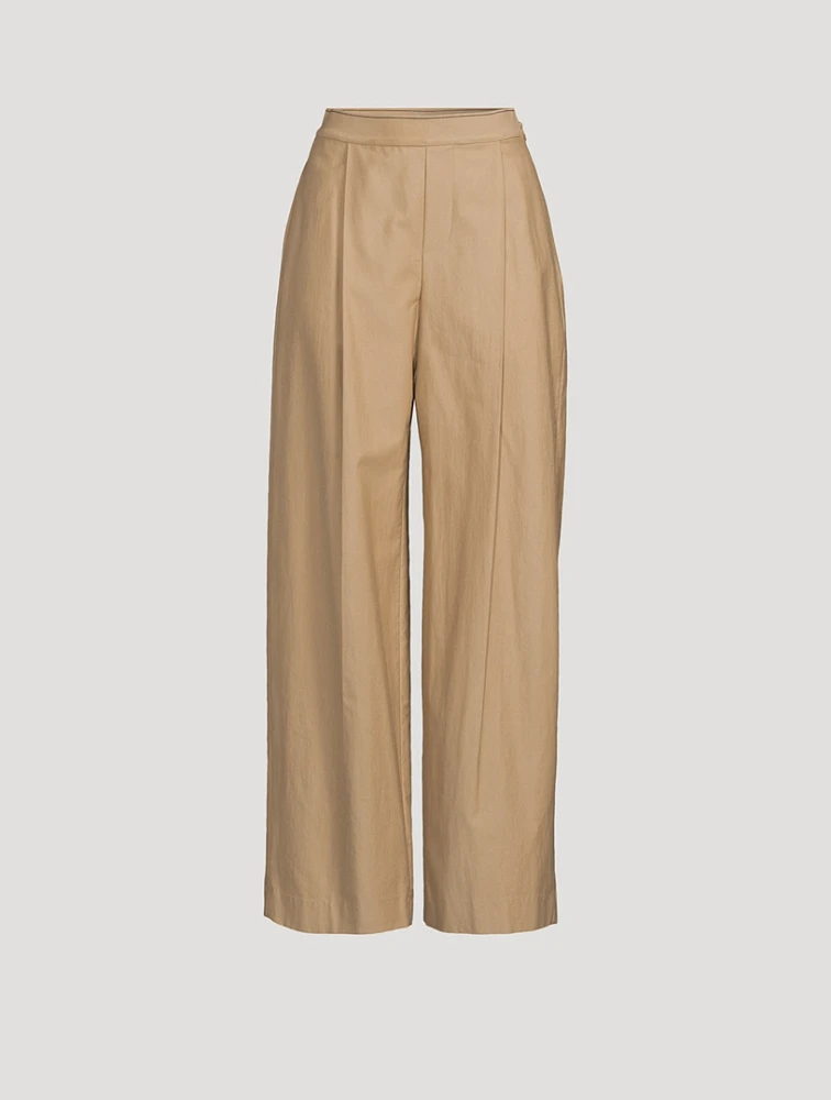 Wide-Leg Trousers