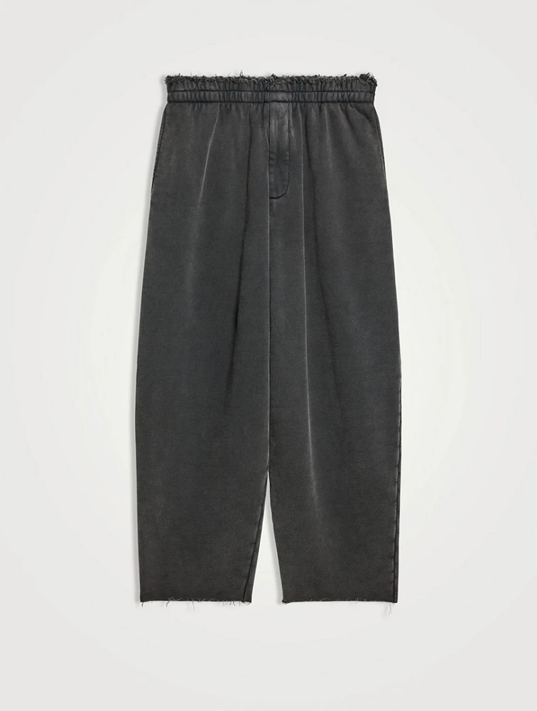 Garment-Dyed Cocoon Sweatpants