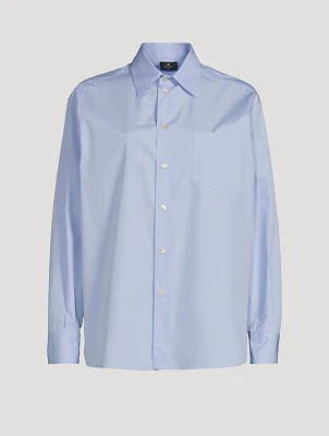 Mixed-Media Shirt