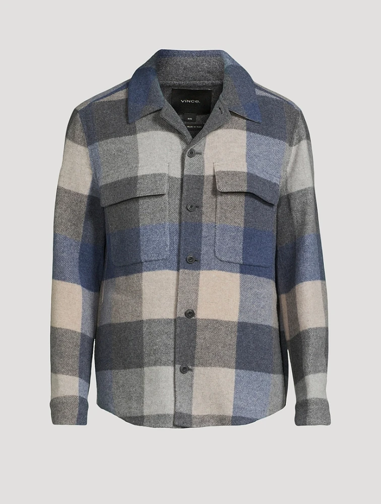 Plaid Shirt Jacket