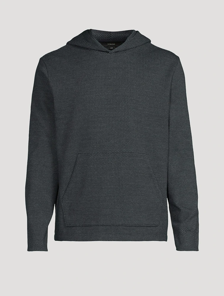 Cross-Hatch Birdseye Hoodie