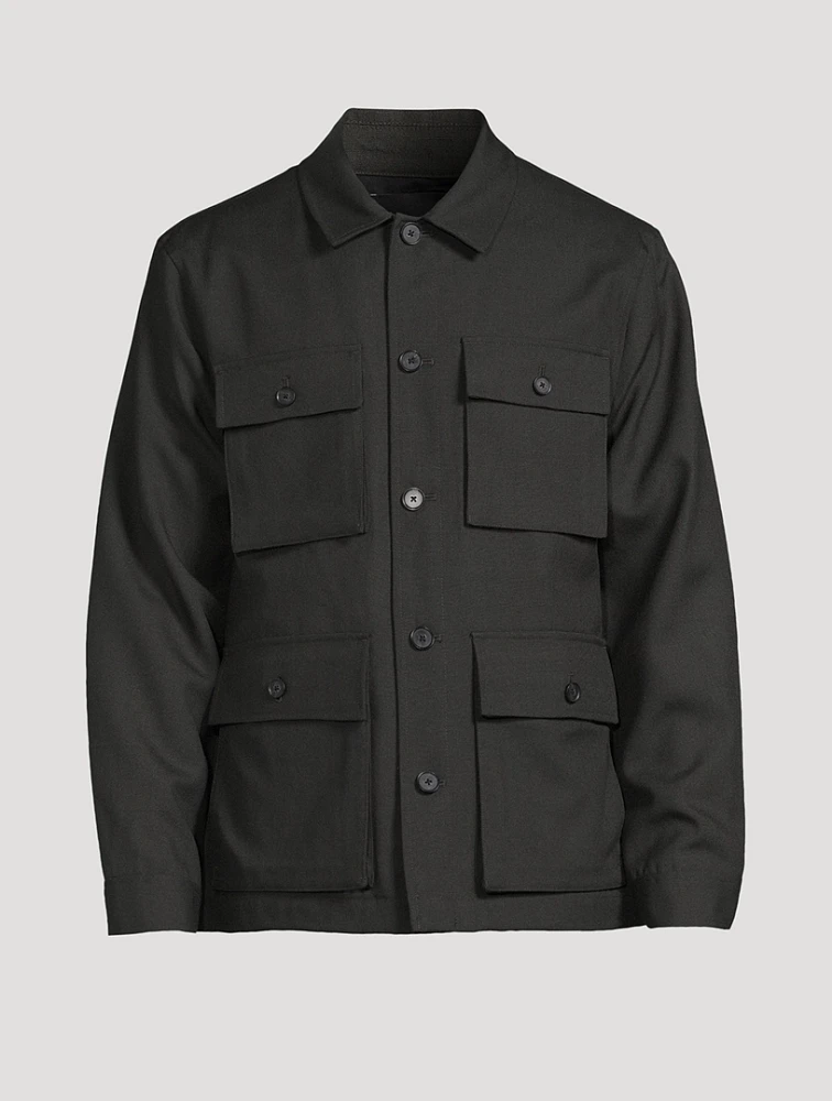 Tropical Wool Field Jacket