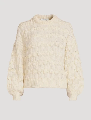 Popcorn Stripe Sweater