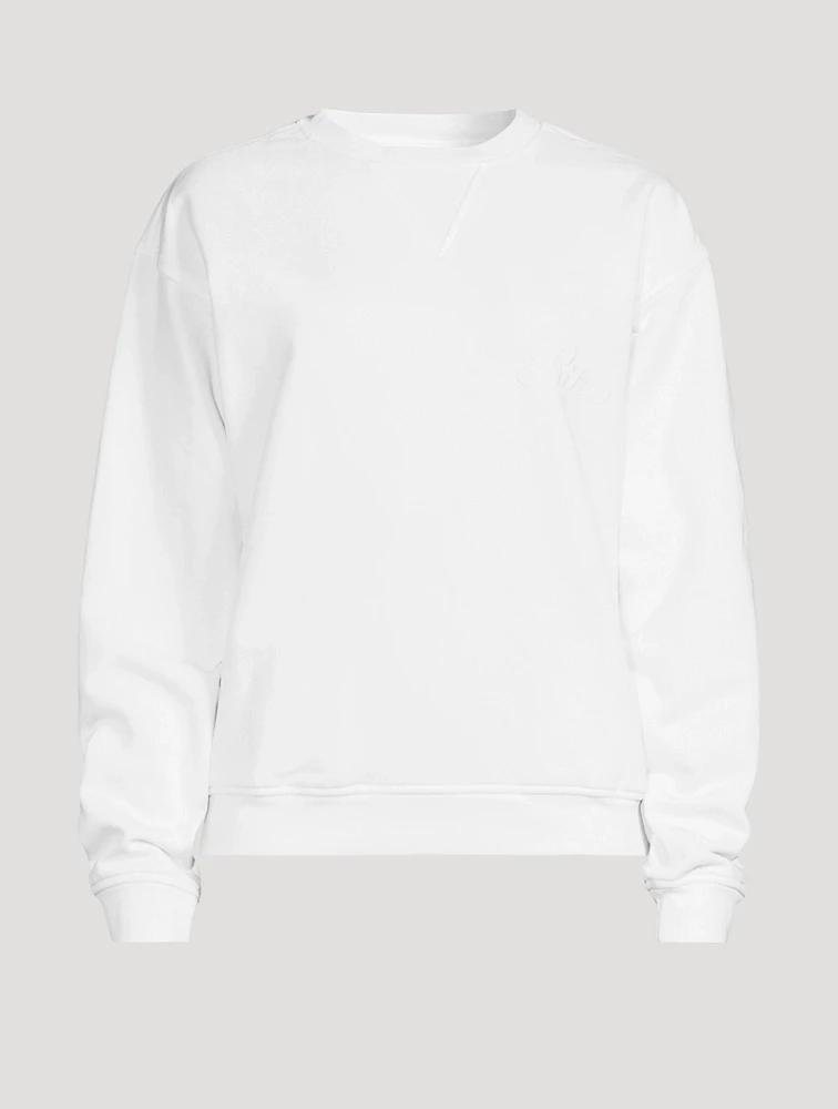 FRAME x Ritz Paris Embroidered Sweatshirt
