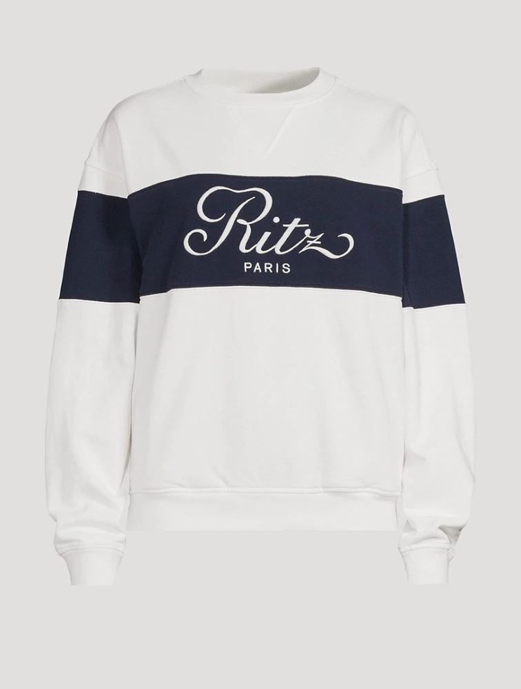 FRAME x Ritz Paris Colourblock Sweatshirt