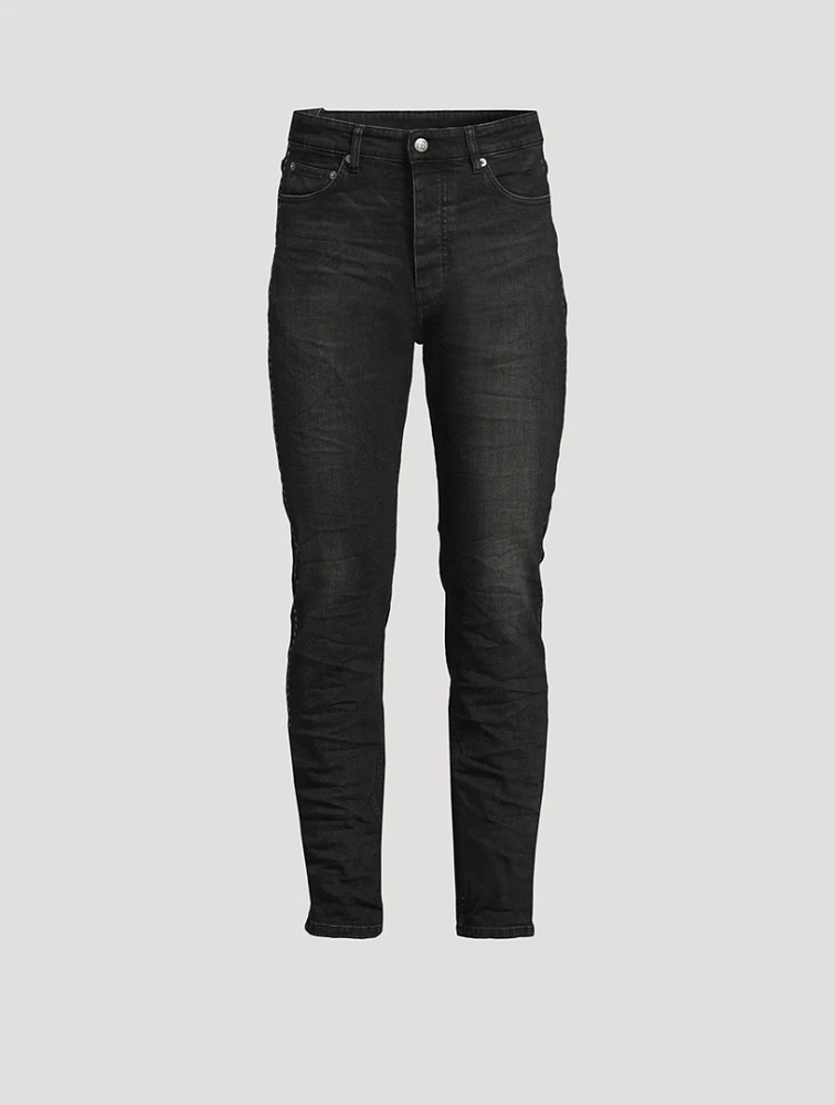 Chitch Studded Slim-Fit Jeans