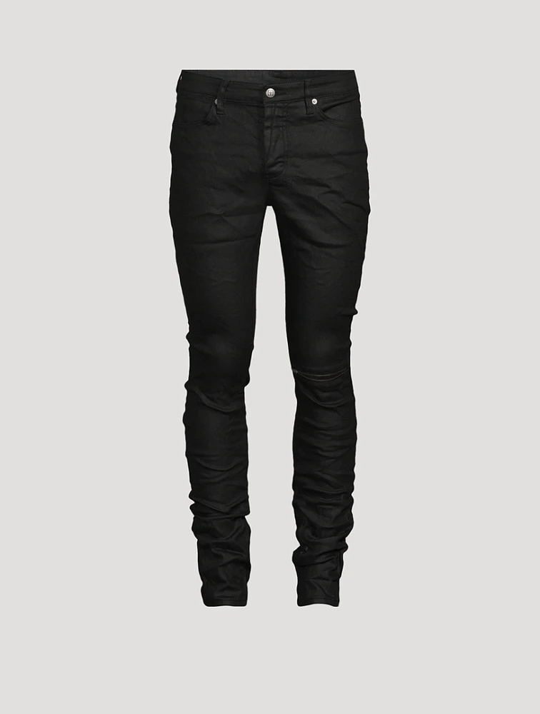Van Winkle Waxed Skinny Jeans