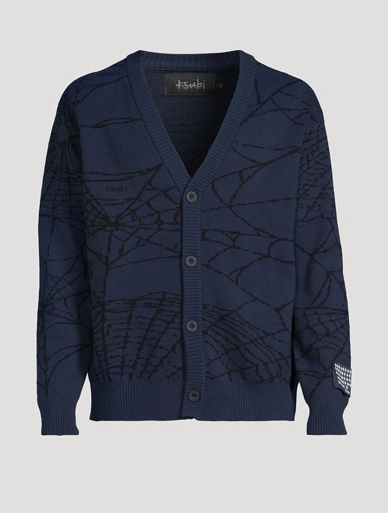 Lies Jacquard Cardigan