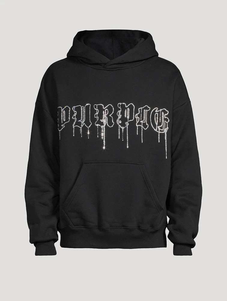 Crystal Gothic Drip Hoodie