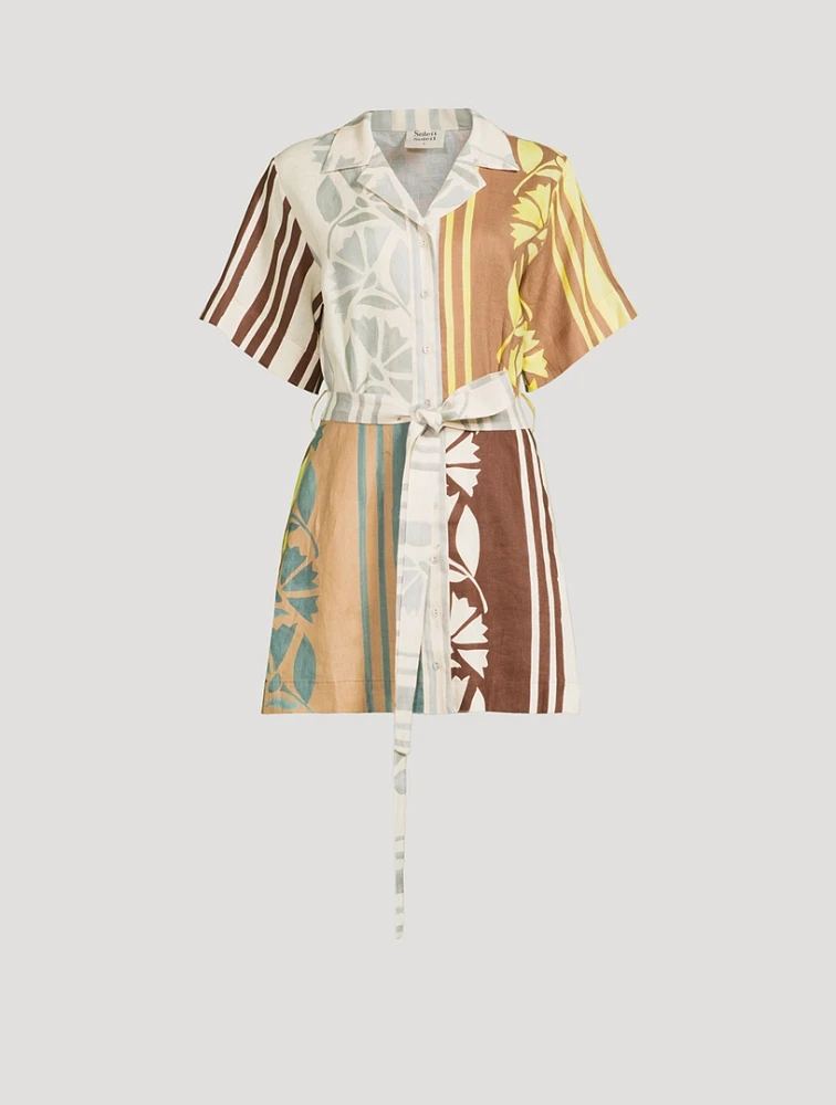 Brodie Printed Mini Dress