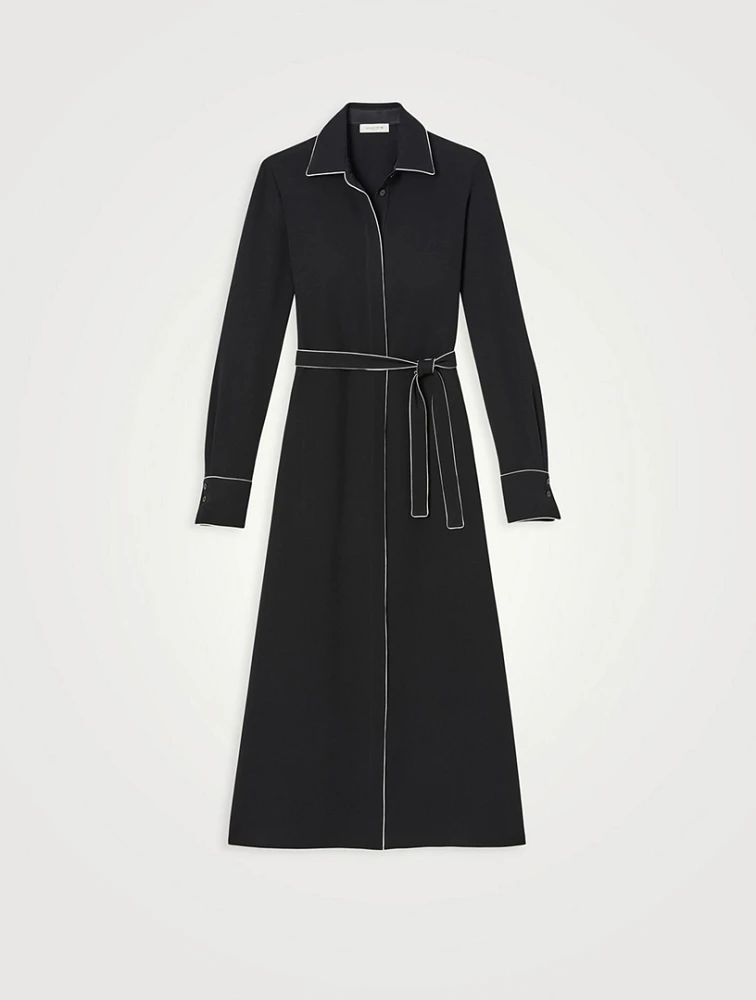 Belted Shirt Dress