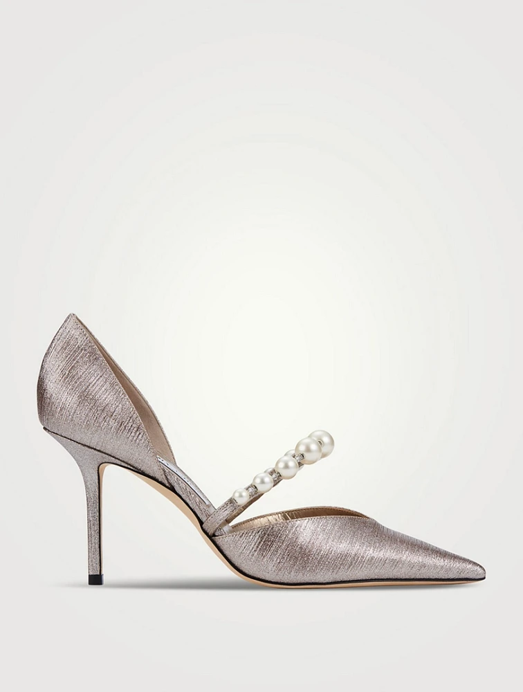Aurelie Metallic d'Orsay Pumps