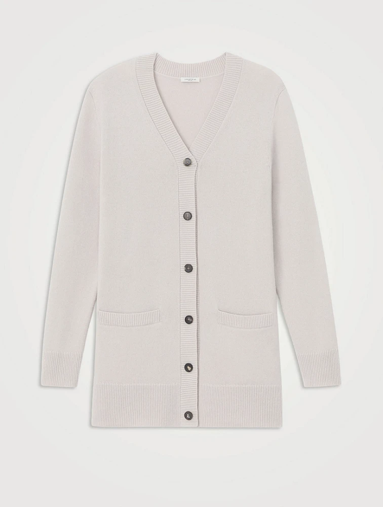 Wool Cashmere Cardigan