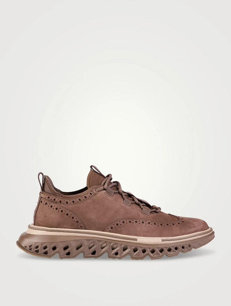 5.ZERØGRAND Wingtip Oxfords