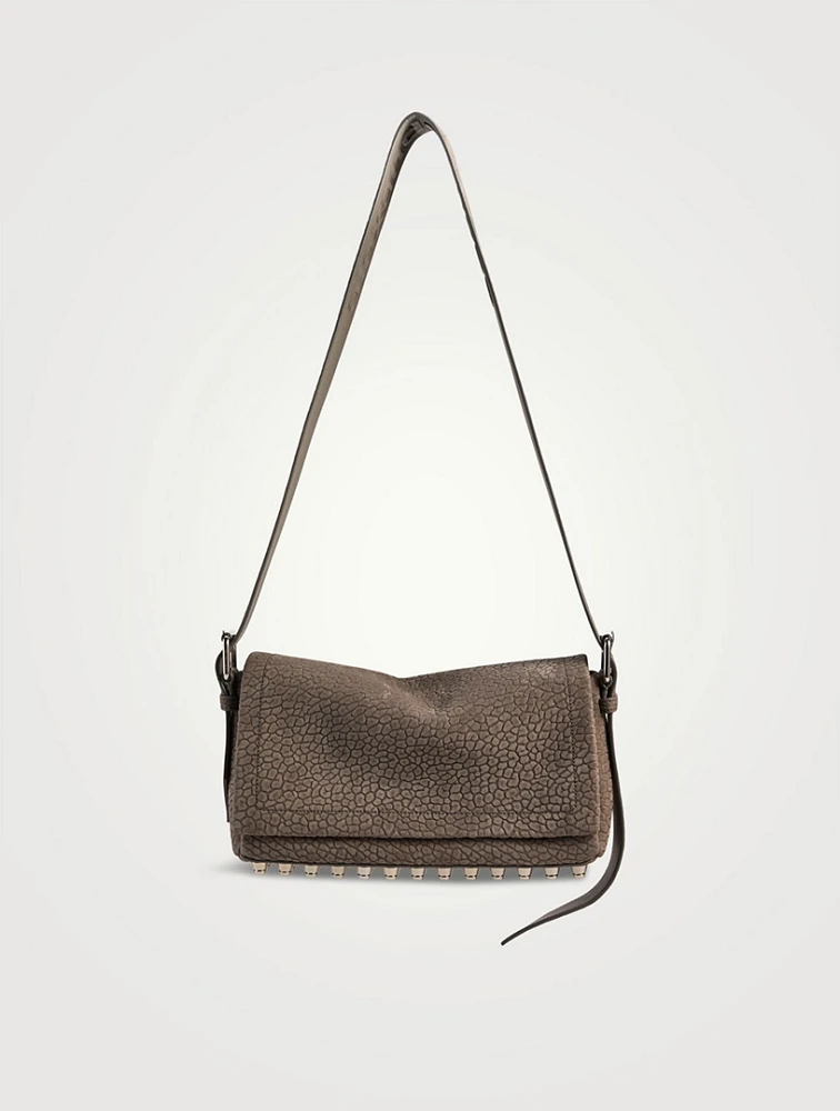Medium Ricco Suede Shoulder Bag