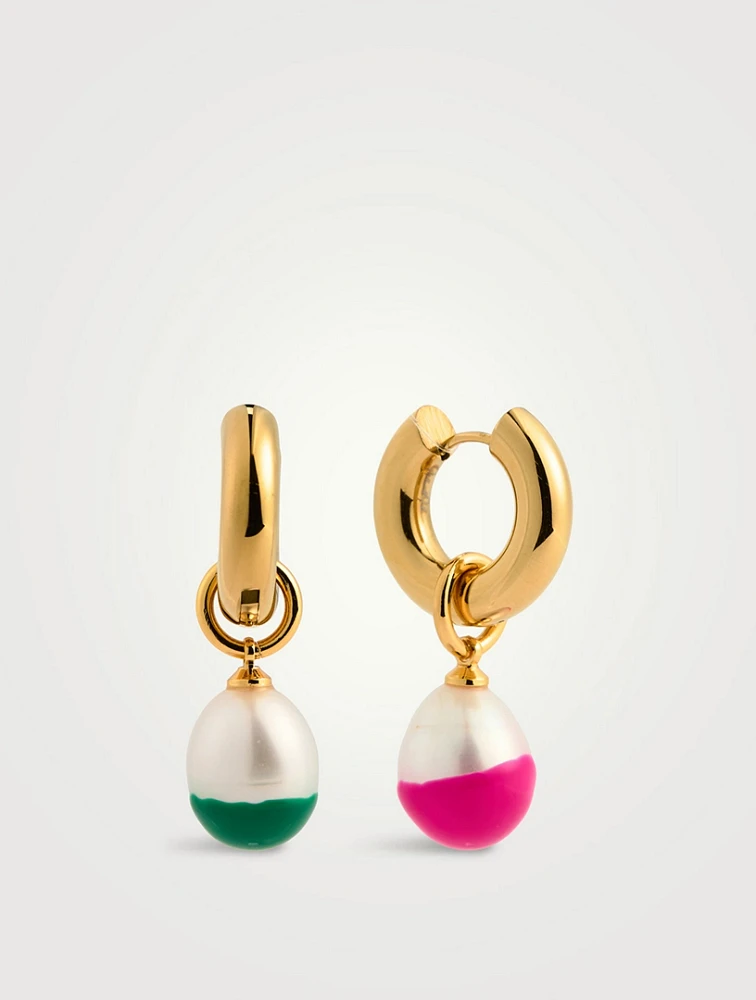 Sweet Magnolia Earrings With Pearls