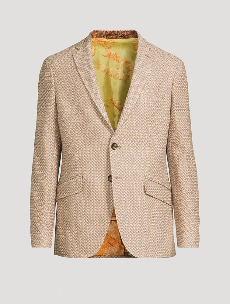 Textured Blazer Jacket