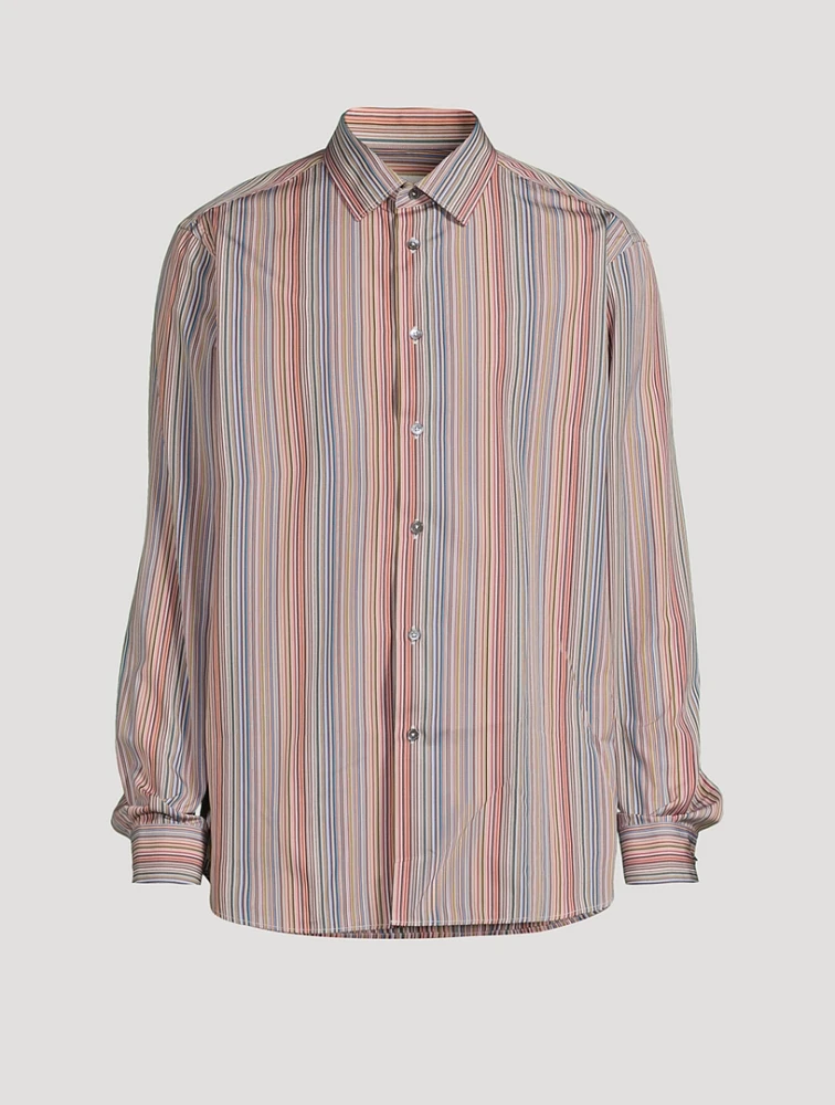 Signature Stripe Long-Sleeve Shirt