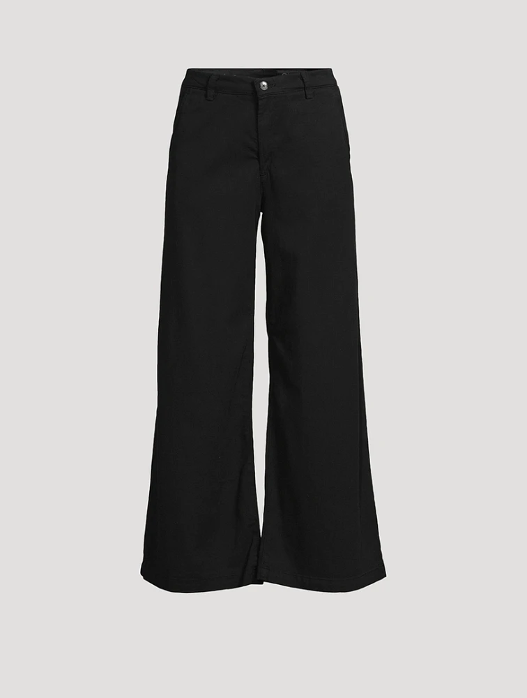 Caden Wide-Leg Trousers