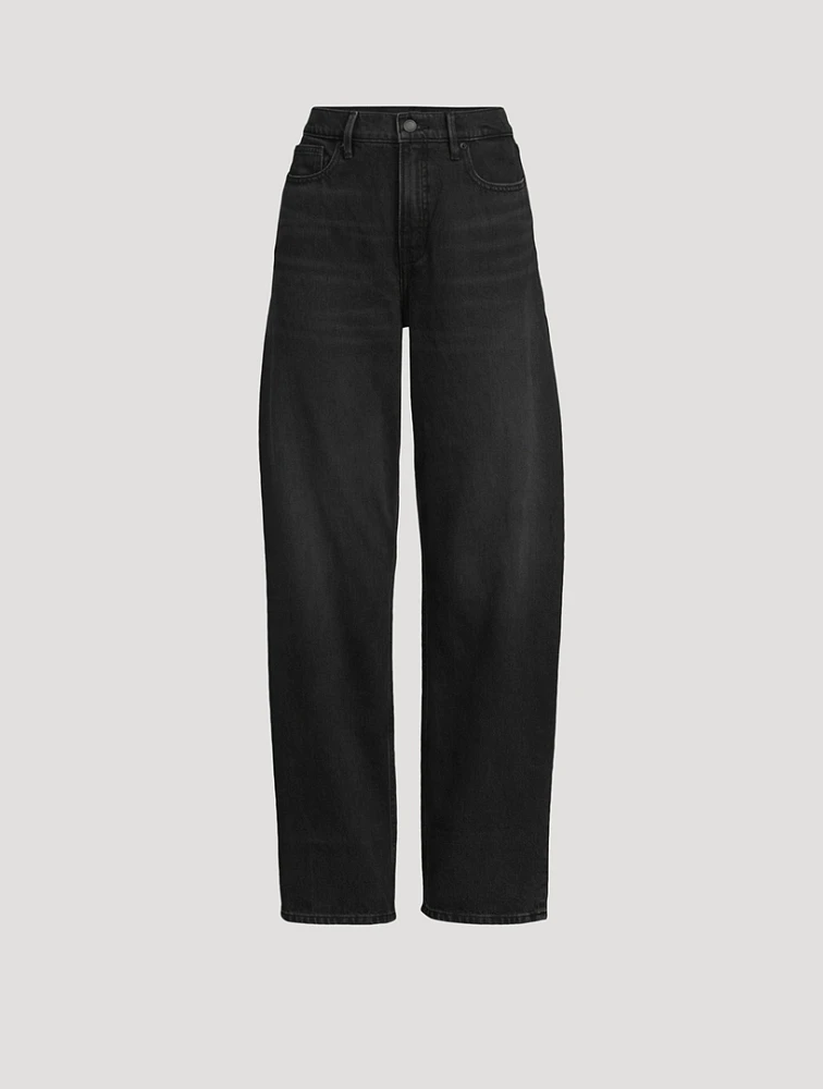 Good Barrel Bow-Leg Jeans
